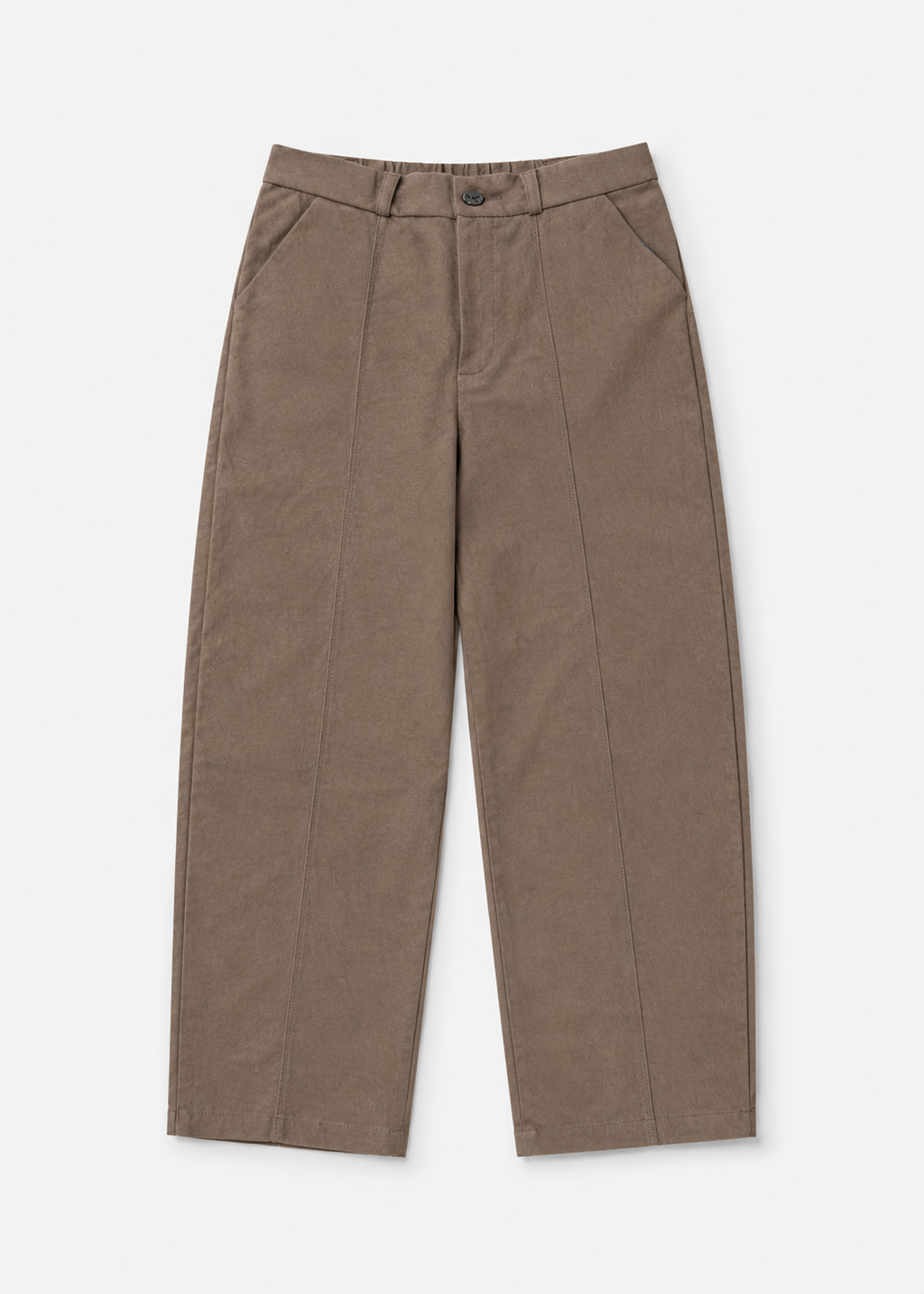 ABBY BROWN CURVE LEGS PETITE WOMEN TROUSERS