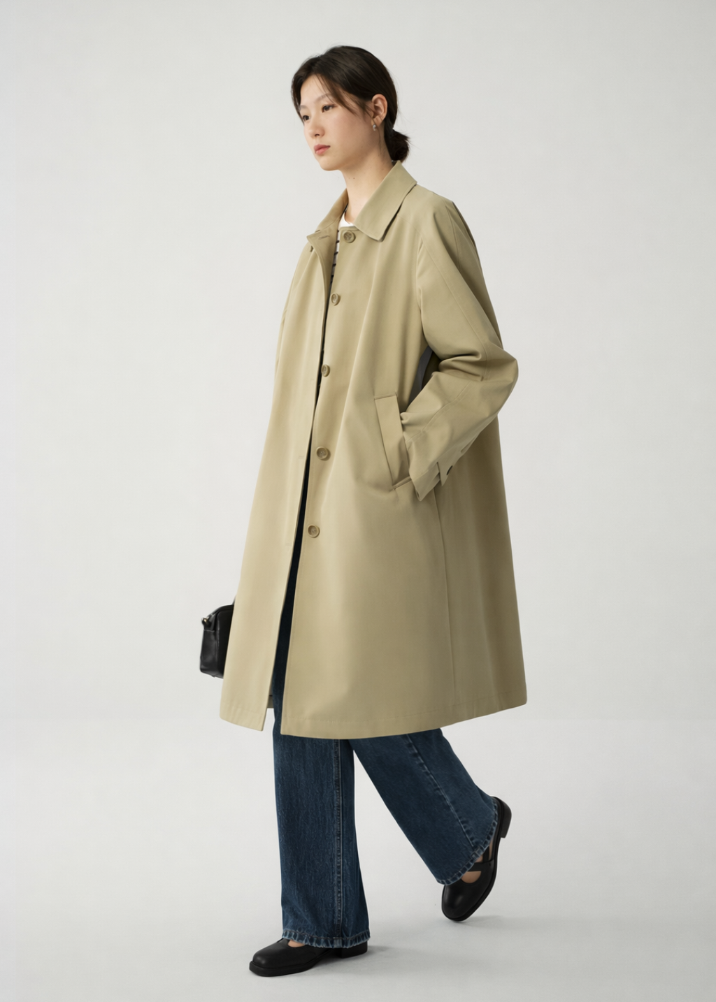 AIDEN PETITE CAR COAT