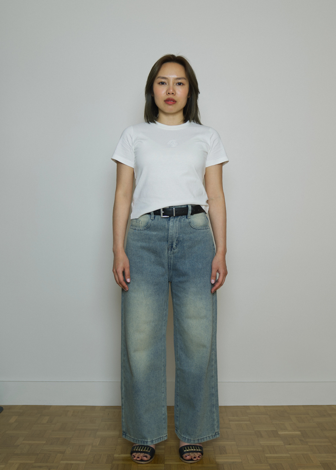 ARLETTE RELAXED HIGH-WAIST WIDE LEGS PETITE JEANS