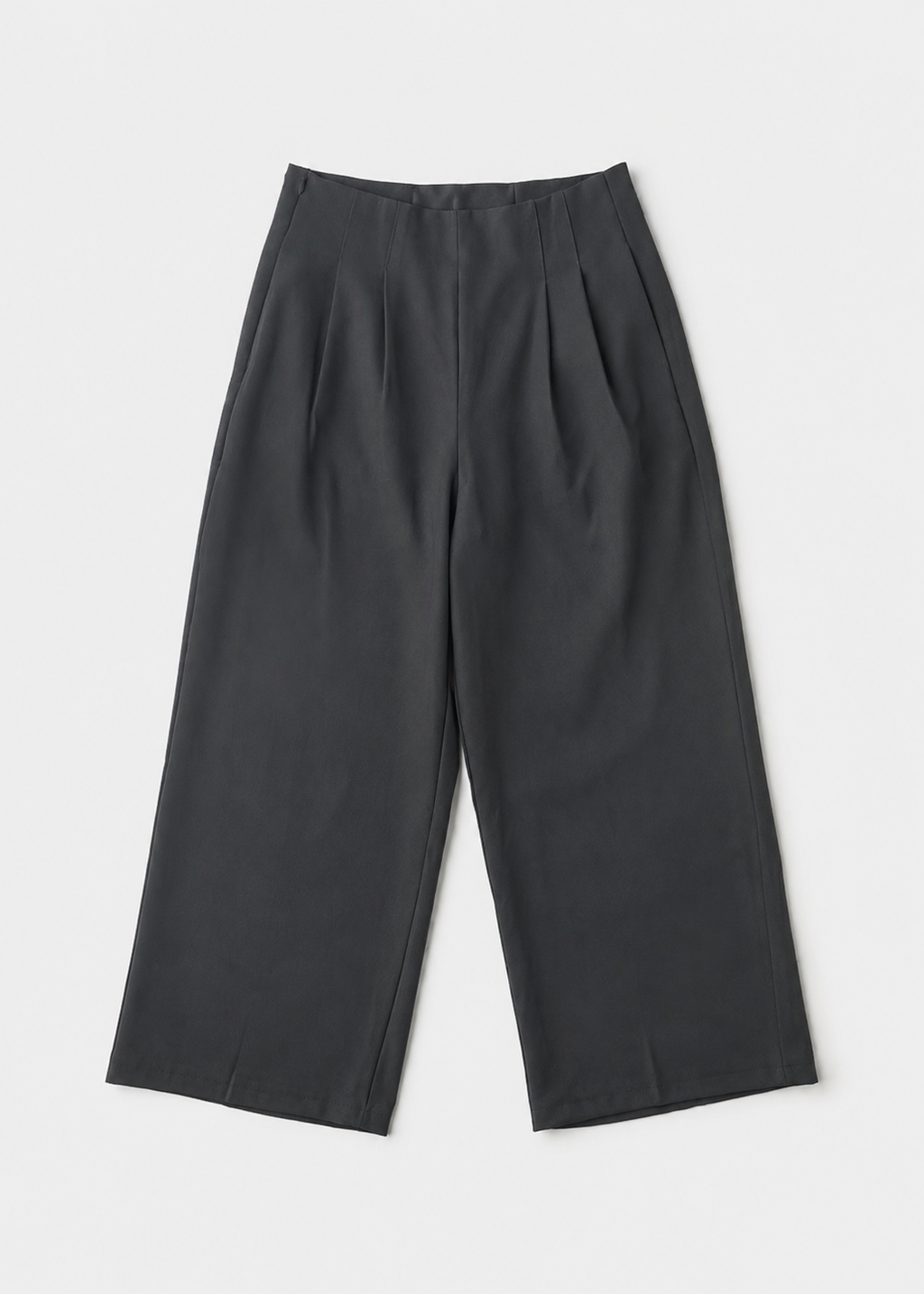 JULIA PLEATED STRAIGHT LEGS PETITE TROUSERS