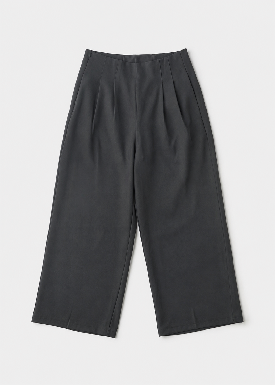 JULIA PLEATED STRAIGHT LEGS PETITE TROUSERS