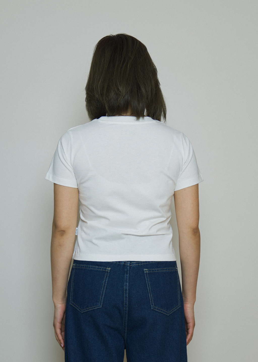 LANA BABYTEE WHITE COTTON SHIRT