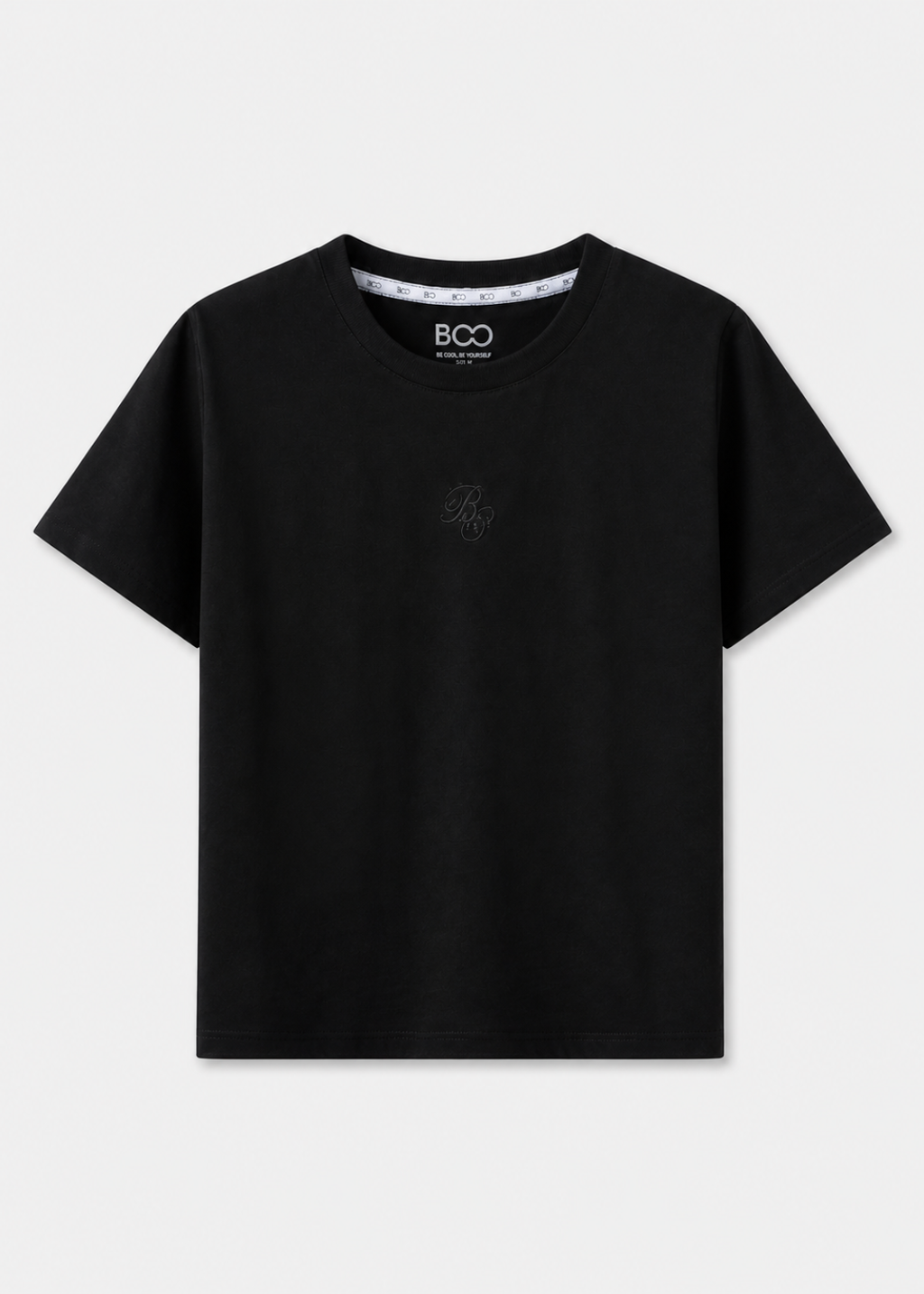 LANA BABYTEE BLACK COTTON SHIRT