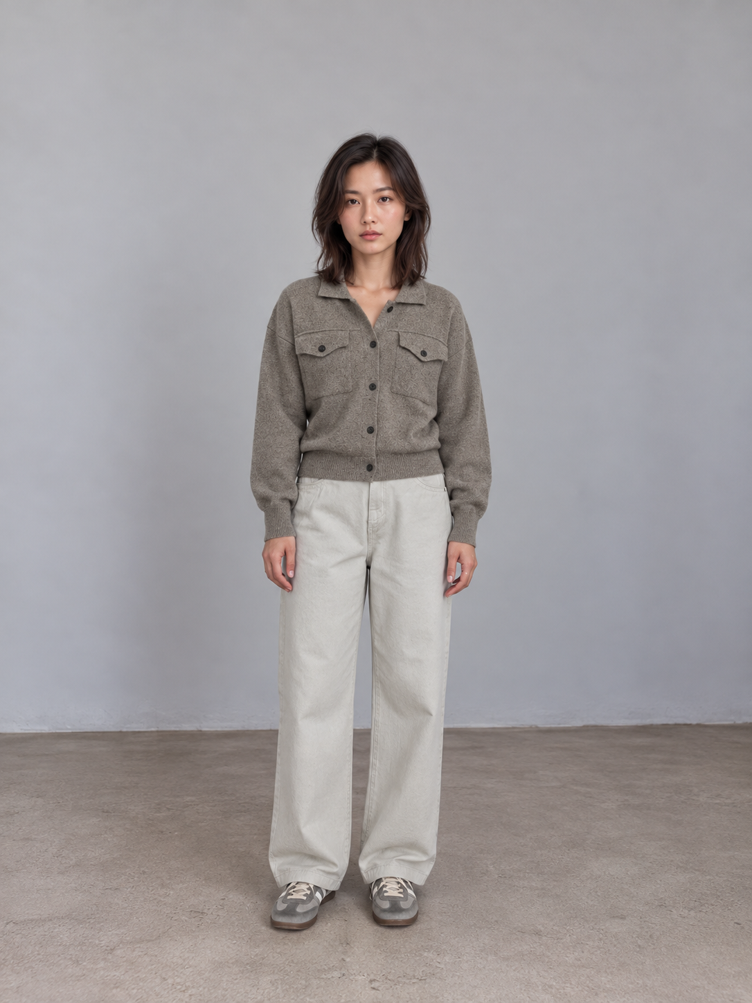 RINA GREY HIGH-WAIST WIDE LEGS PETITE JEANS