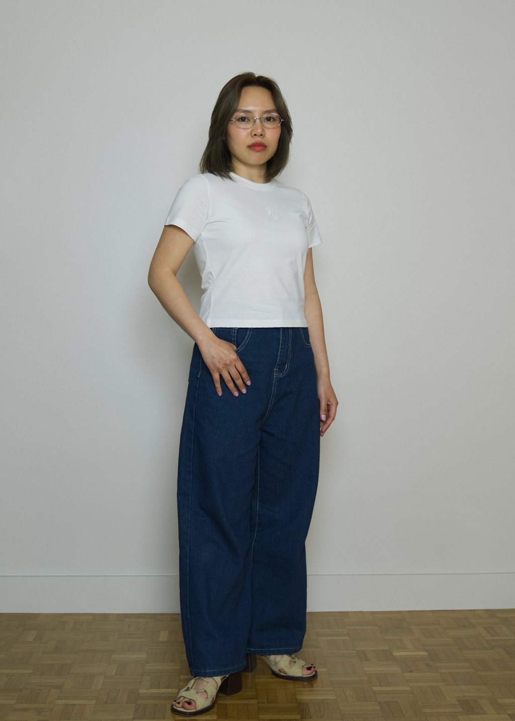 LANA BABYTEE WHITE COTTON SHIRT