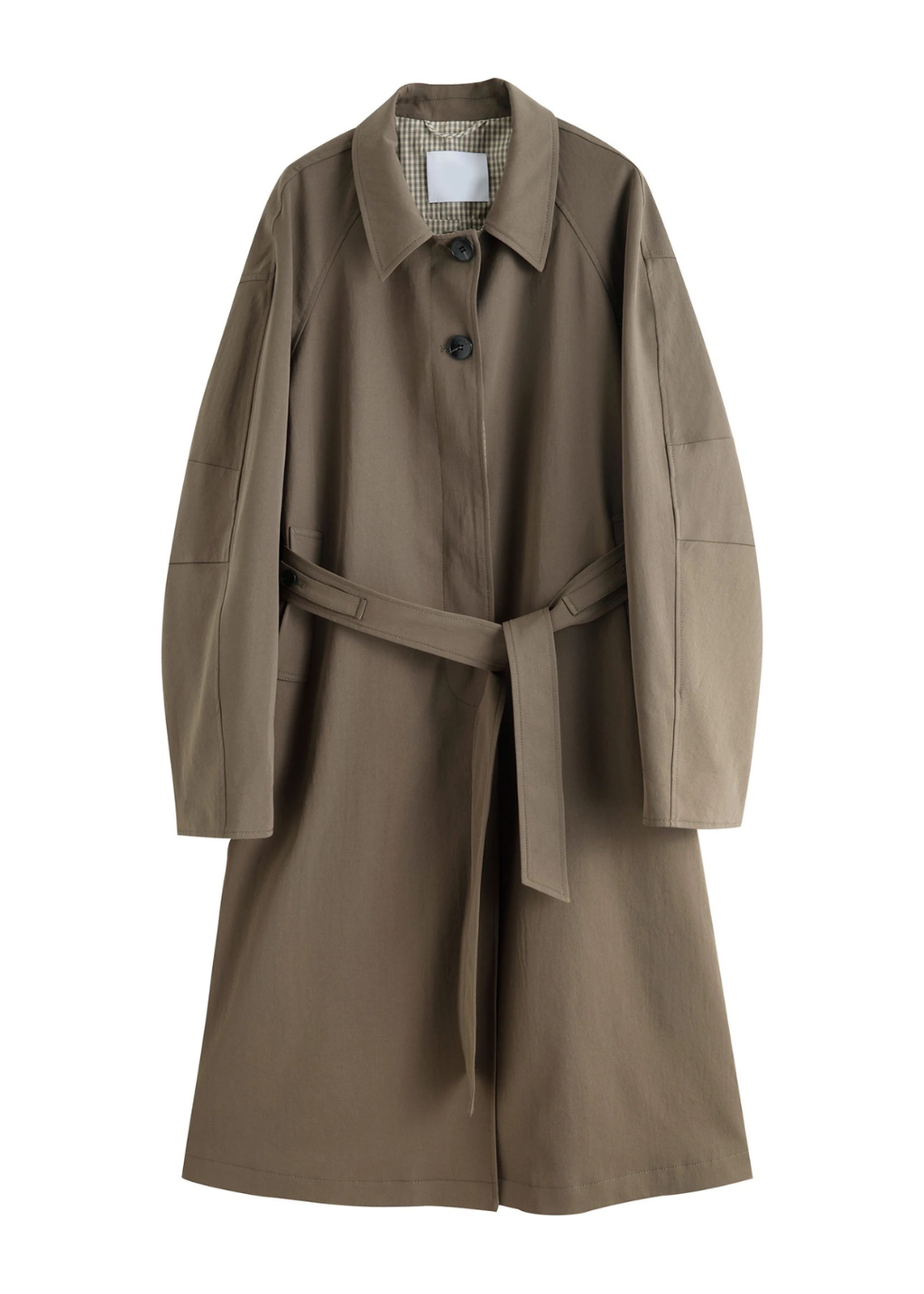 STEVE TIMELESS PETITE TRENCH WRAP COAT
