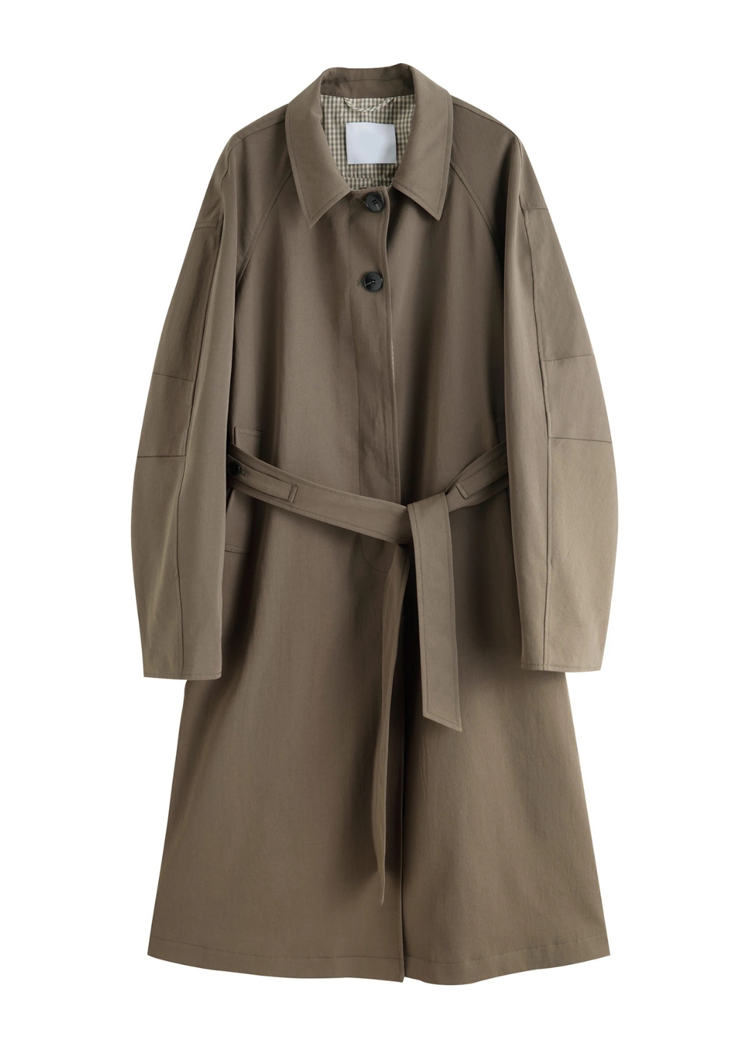 STEVE TIMELESS PETITE TRENCH WRAP COAT